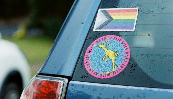 Keep Tassie Wild Bumper Sticker