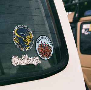 Devil v Snake Sticker