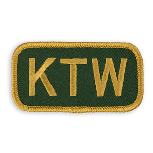 Wattle Typographic Patch
