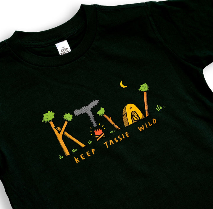 Keep On Camping Kids Tee 10