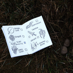 Nature Quest Scavenger Hunt Book