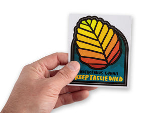 Tasmanian Fagus Sticker – Keep Tassie Wild