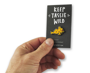Handfish Enamel Pin